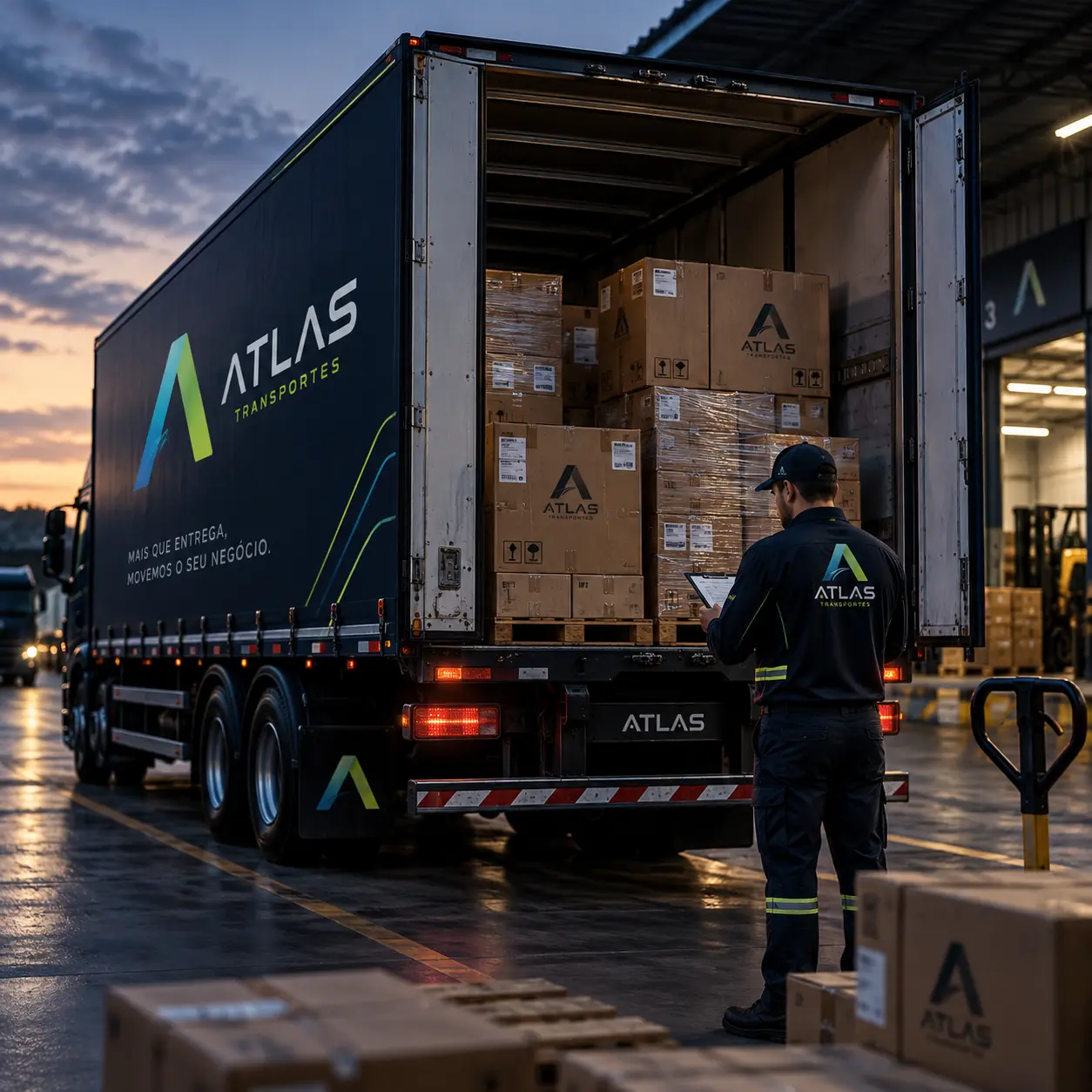 Transporte de cargas por frete fracionado
