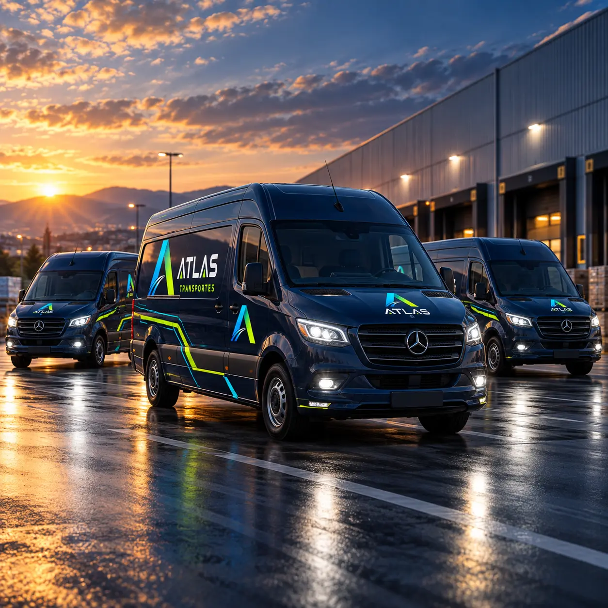 Van para transporte de cargas